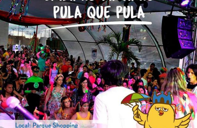 Bailinho Infantil do Pinto da Madrugada é atração do Parque Shopping no domingo, dia 4