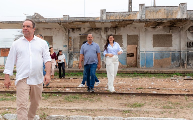Prefeito Luciano visita área da futura Estação Digital de Arapiraca