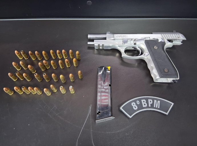 PM flagra tráfico no Sertão e apreende arma durante cumprimento de mandado em Rio Largo