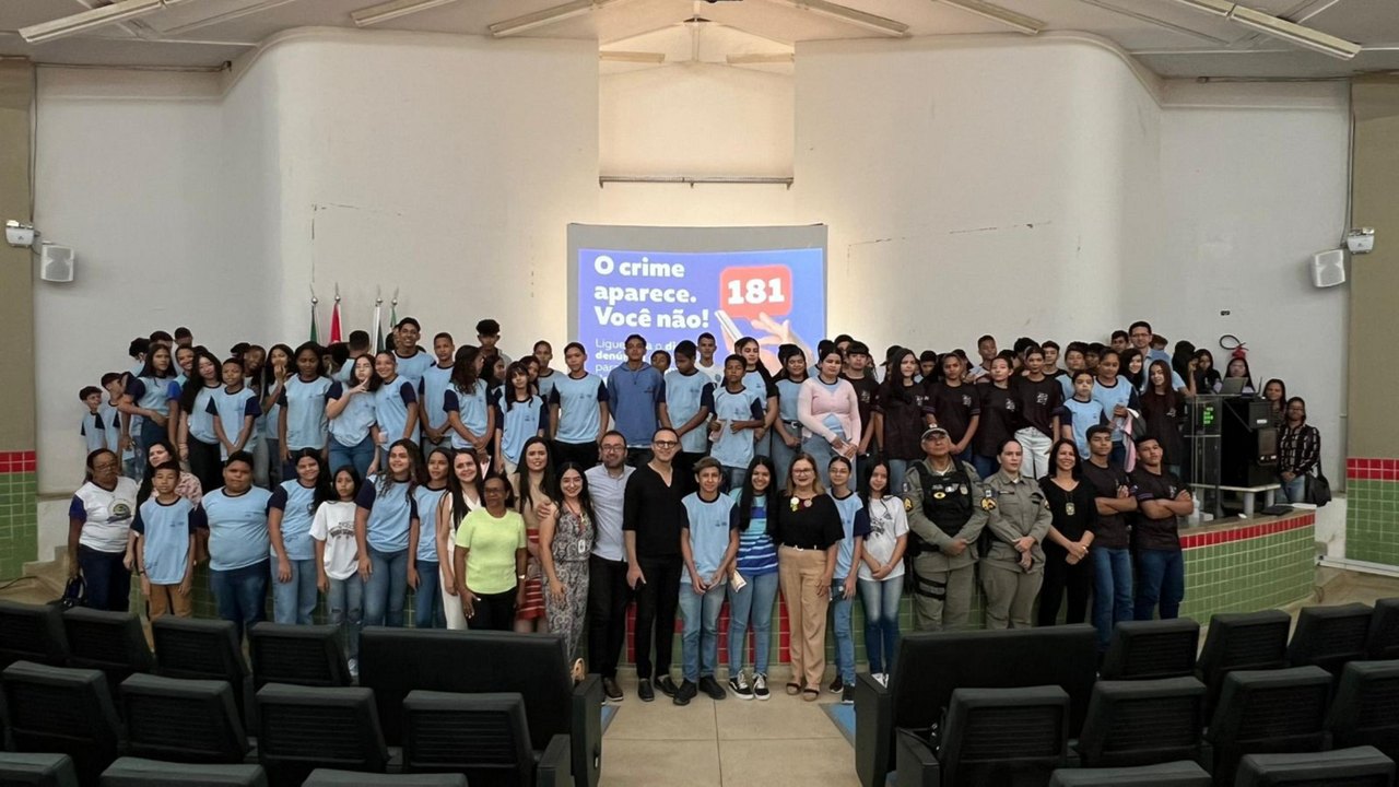 Segurança Pública promove ação educativa para alunos no Ifal de Palmeira dos Índios