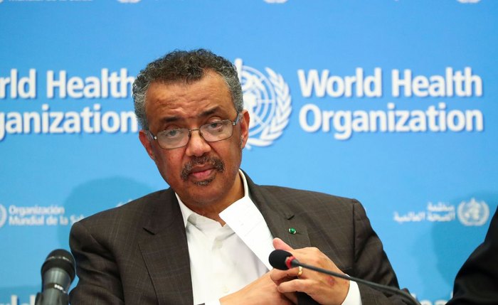 Tedros disse que a variante continua a se desenvolver e sofrer mutações