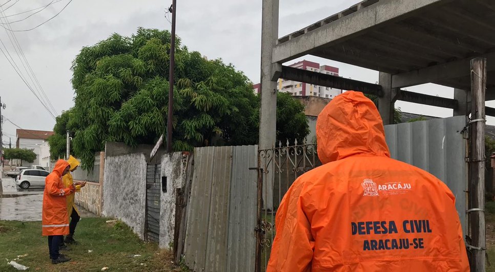 DEFESA CIVIL EM ARACAJU / Foto: Ascom/Semdec