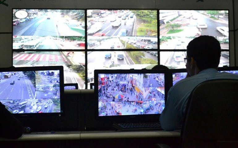 Câmeras de videomonitoramento funcionam normalmente em Maceió