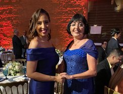 Paula Oliveira Hansen e Rosa Amélia Pontes Chaves