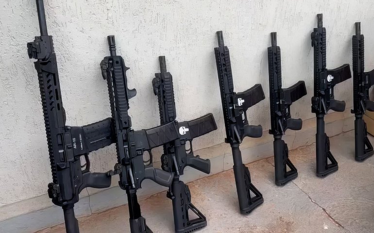 Rede nacional vai combater tráfico de armas