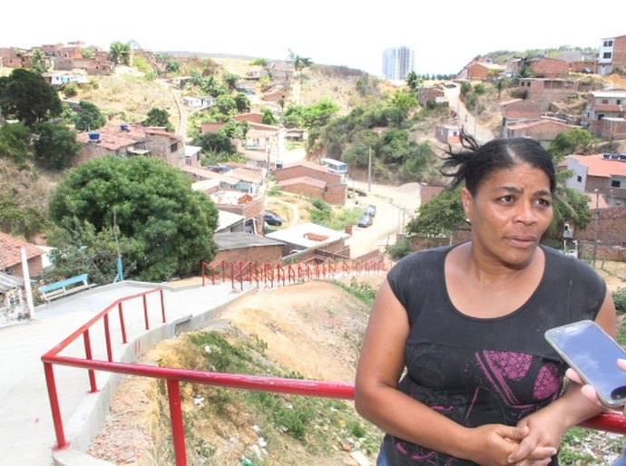 Moradores comemoram as Pequenas Obras, Grandes Mudanças