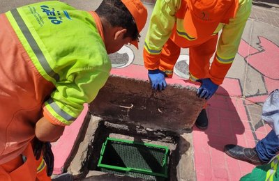 Desenvolvimento Sustentável amplia quantidade de retentores em bueiros da orla da capital