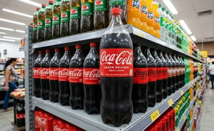 Garrafa de coca-cola