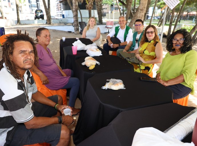 MPAL participa de evento com pessoas negras em situação de rua na luta por respeito e inclusão