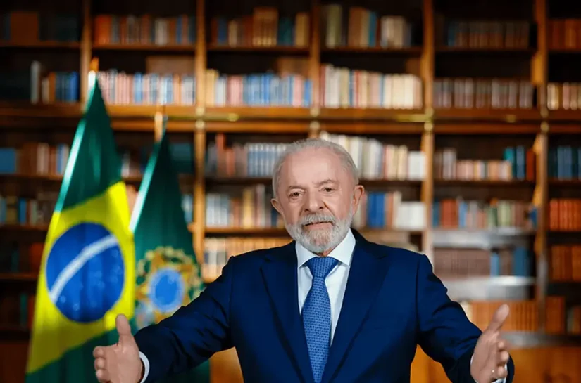 Lula faz discurso de Natal em cadeia nacional de rádio e televisão