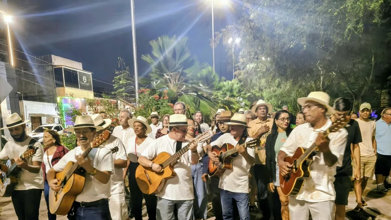 Sucesso de público transforma Seresta ao Luar em encontro mensal no Bosque das Arapiracas