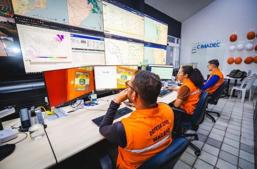 Uso de tecnologia no monitoramento em áreas afetadas pela subsidência traz dados precisos para a gestão de riscos da Defesa Civil de Maceió