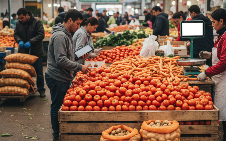 Tomate, cenoura e batata registram queda de preço no atacado em novembro, aponta Conab