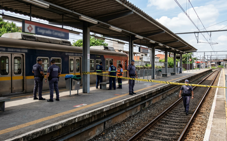 Passageiro é baleado em estação de trem da Linha 8-Diamante na Grande São Paulo