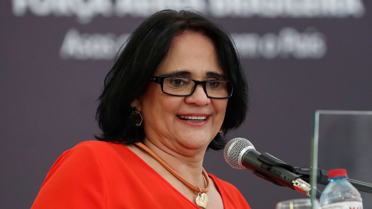 Senado: Damares diz esperar 45 votos a favor de Rogério Marinho