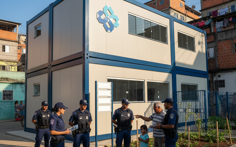 Plano de reocupação prevê bases integradas de segurança 24 horas em comunidades