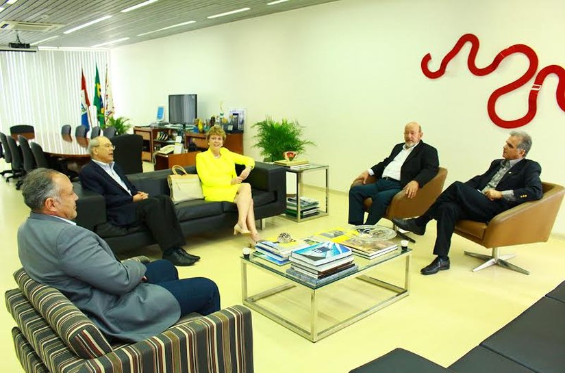 Lyra e dirigentes da CNI discutem parceria com embaixadora da Áustria