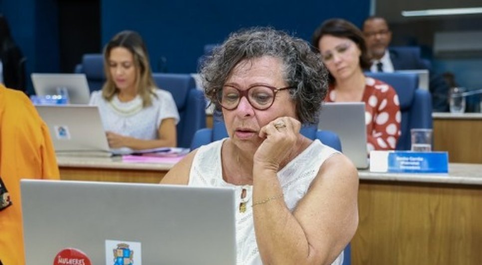 Vereadora, Ângela Melo, é internada em UTI após sofrer AVC nesta quinta-feira / Foto: Foto: CMA/ Divulgação