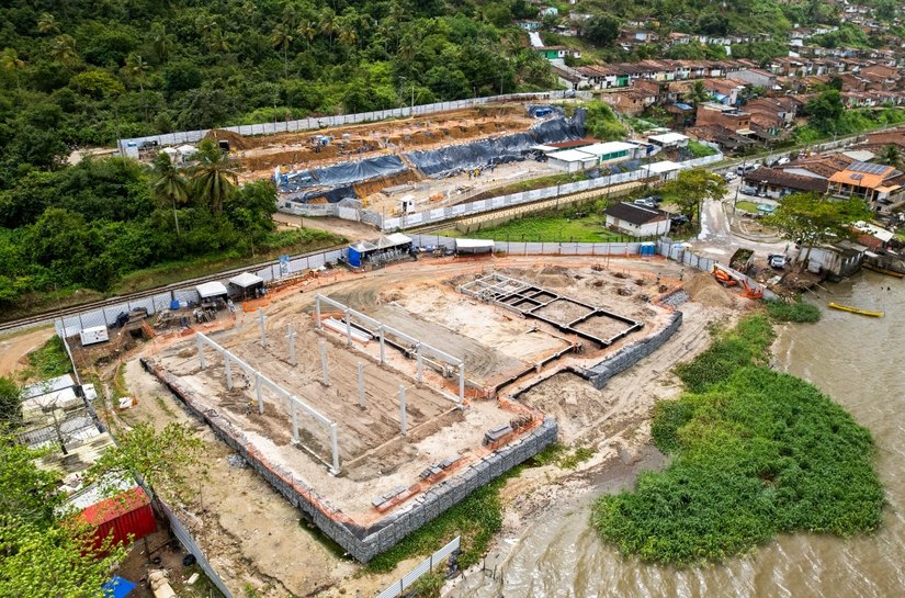 Construção do Centro de Apoio a Pescadores avança nos Flexais