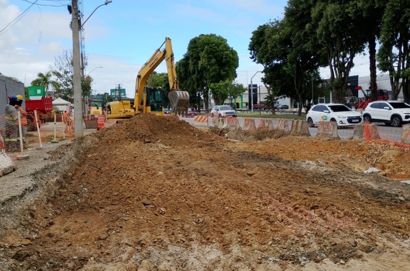 Ampliação da Av. Durval de Góes Monteiro entra na fase final em um dos trechos de obras