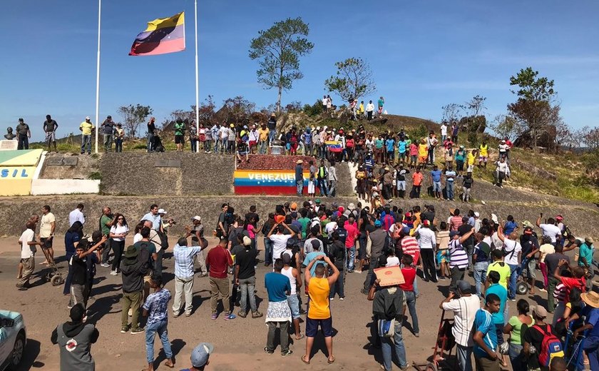 Imigrantes venezuelanos temem novo fluxo na fronteira em Roraima