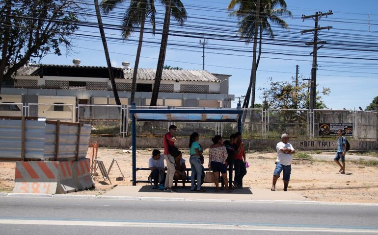 Abrigo de ônibus no Canaã será realocado por 30 dias