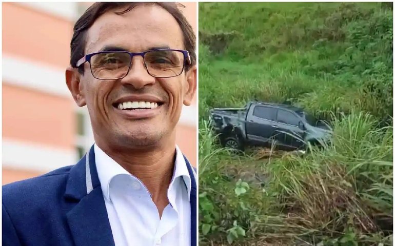 Prefeito de Messias é conduzido a um hospital de Maceió, após ficar gravemente ferido em acidente em Flexeiras