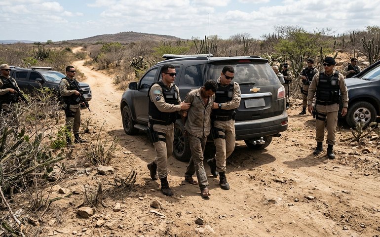 Ação integrada resulta na prisão de líder do Comando Vermelho no sertão de Alagoas