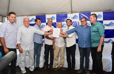Prefeito Rodrigo Valença recebe o senador Benedito de Lira e anuncia investimento de R$ 2,9 milhões  