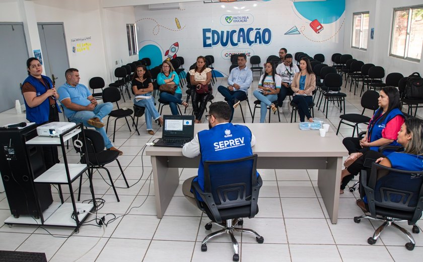 Conselho Tutelar de Coruripe e Secretaria de Prevenção à Violência promovem Projeto Rede Acolhe Alagoas