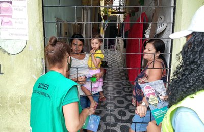 Prefeitura realiza ação de educação ambiental na Grota do Cigano, no Jacintinho