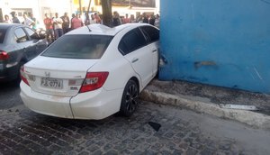 Acidente da blitz / Foto: Polícia