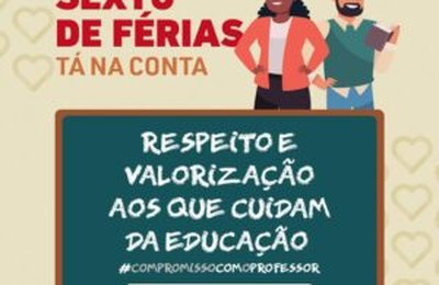 Prefeita Christiane Bulhões anuncia pagamento do sexto de férias dos professores