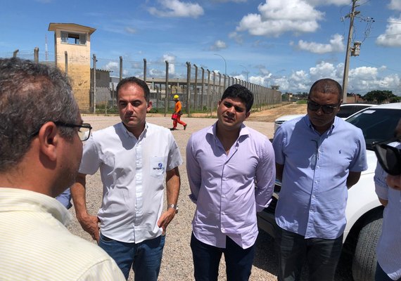 Obras de drenagem e pavimentação avançam no distrito industrial de Maceió