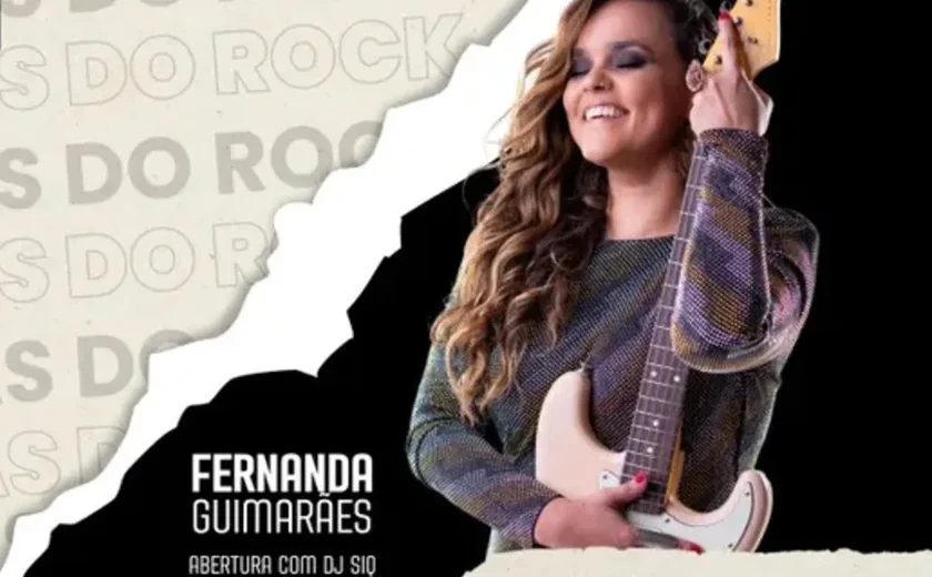 Fernanda Guimarães Agita Mês do Rock no Gira Mundo City Bar