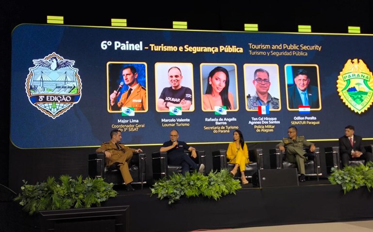 Experiência da PM-AL em segurança turística é destaque em simpósio internacional