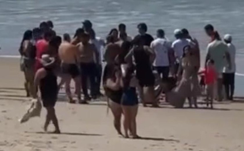 Turista colombiano morre ao tentar salvar familiares na Barra de São Miguel