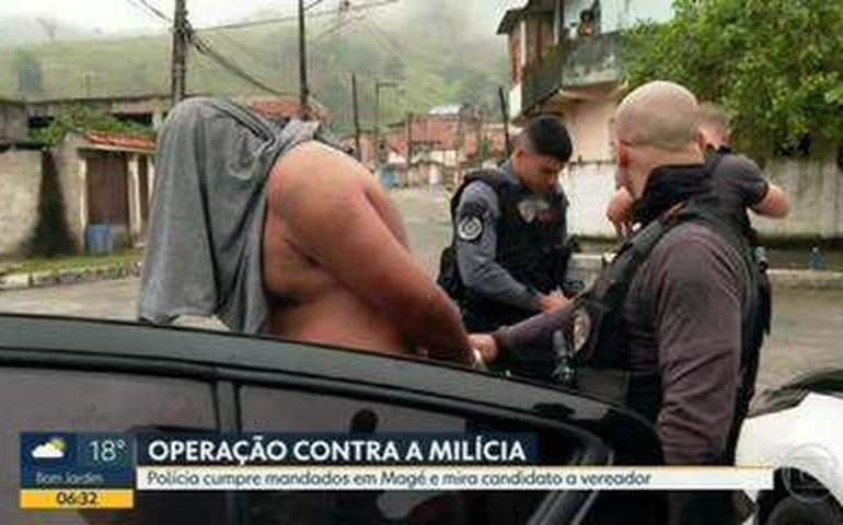 Candidato à Prefeitura de Magé, no Rio, é alvo em operação contra a milícia