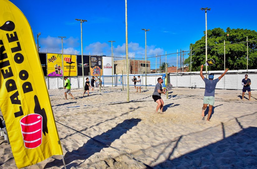 Circuito de Beach Tennis agita as quadras da Pajuçara neste fim de semana