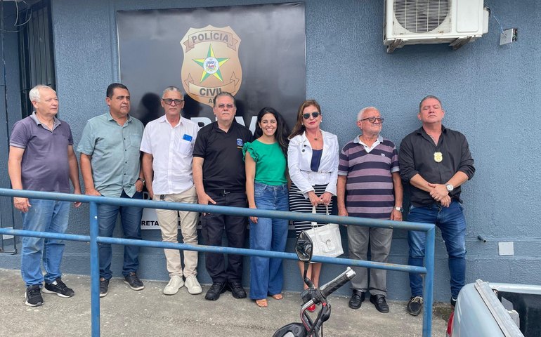 Delegacia em Maceió recebe visita de inspeção do Ministério Público