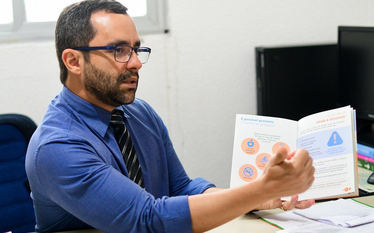 Sesau orienta para a importância do diagnóstico precoce do câncer de próstata