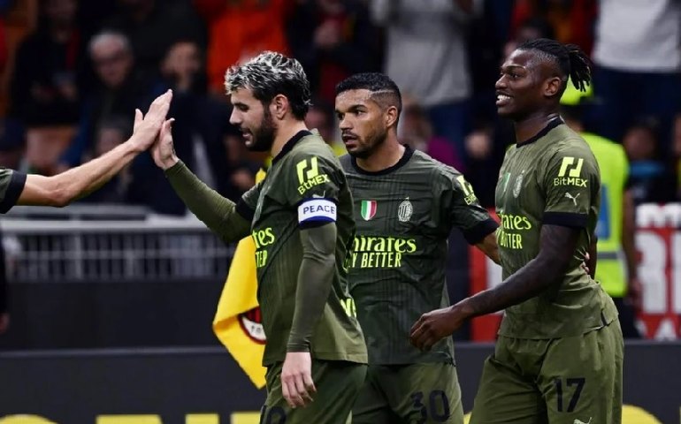 Milan bate Monza por 4 a 1 e empata em pontos com Napoli na liderança do Italiano