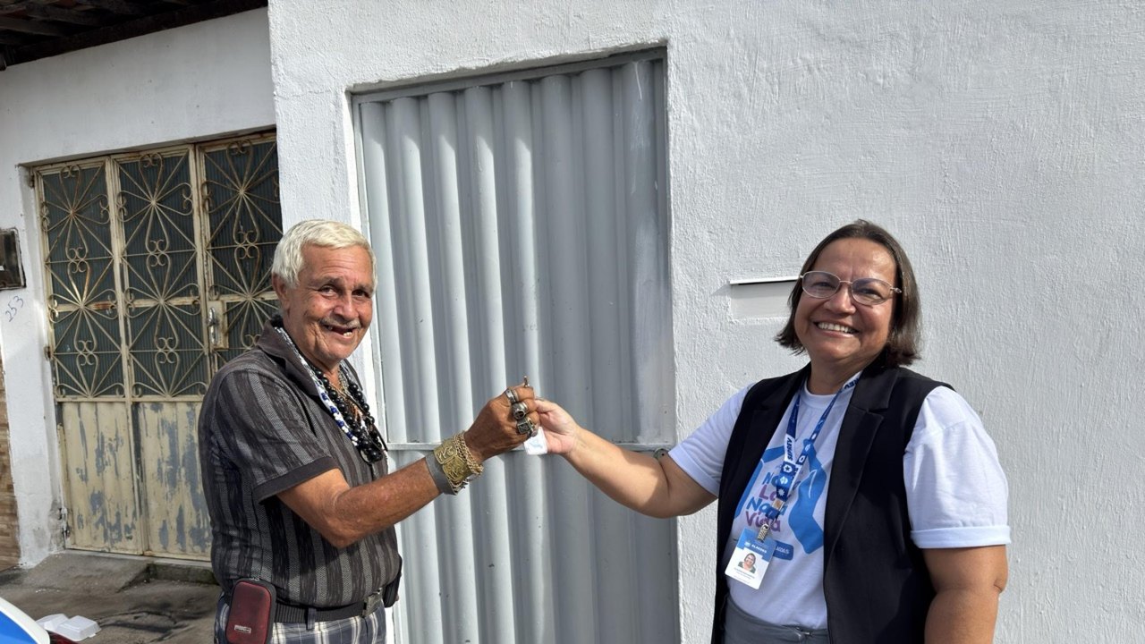 Programa Novo Lar, Nova Vida garante moradia digna para mais uma pessoa em situação de rua