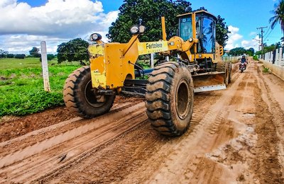 Programa Estrada Boa chega à comunidade Moreira e melhora acesso para moradores da zona rural