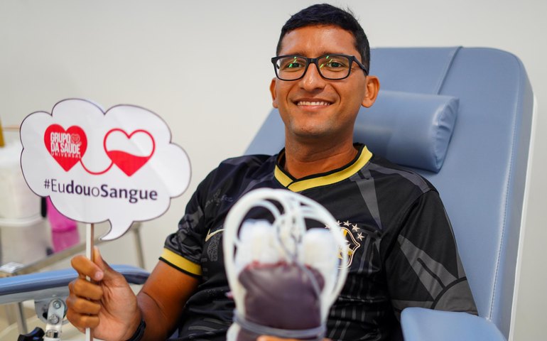 Quer doar sangue durante o São João? Confira os horários das unidades do Hemoal