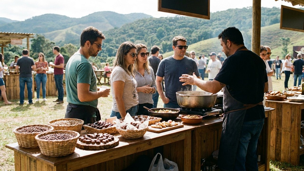 Capital, interior e Serra do Rio oferecem experiências com chefs renomados a eventos temáticos sobre café, chocolate e receitas típicas