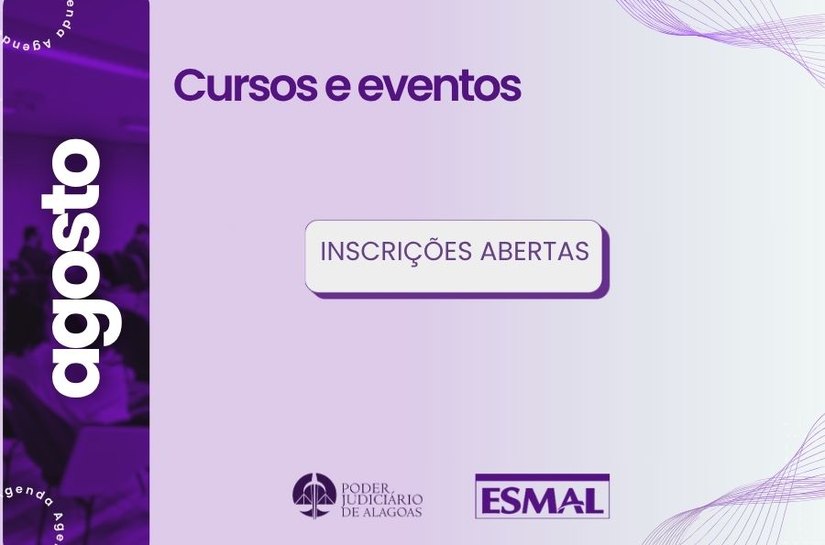 Agosto na Esmal:  confira a programação de cursos e eventos