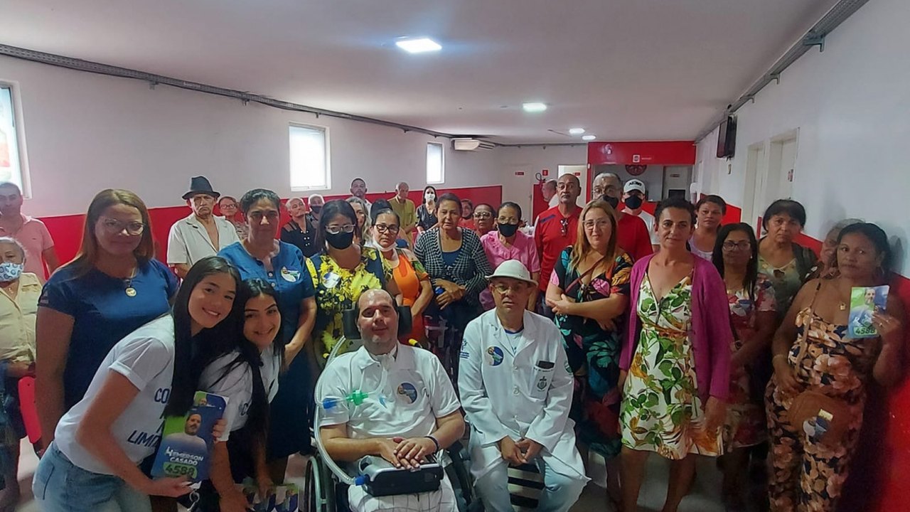 Candidato a deputado federal Dr.Hemerson visita Hospital Chama em Arapiraca