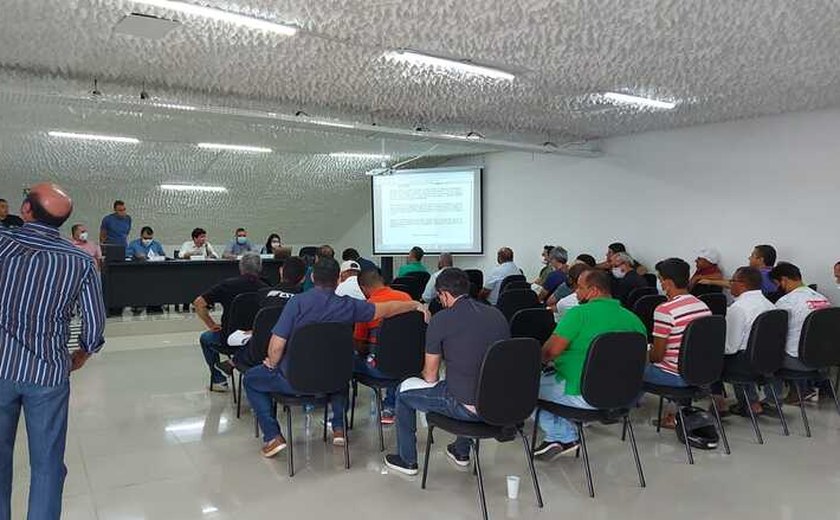 Dirigentes do Coruripe participaram da Assembleia Geral da Federação Alagoana