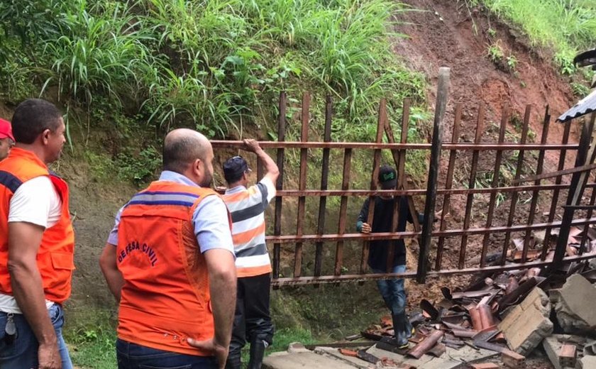 Fortes chuvas: Equipes da Defesa Civil e Infraestrutura intensificam trabalho preventivo em Santana do Mundaú